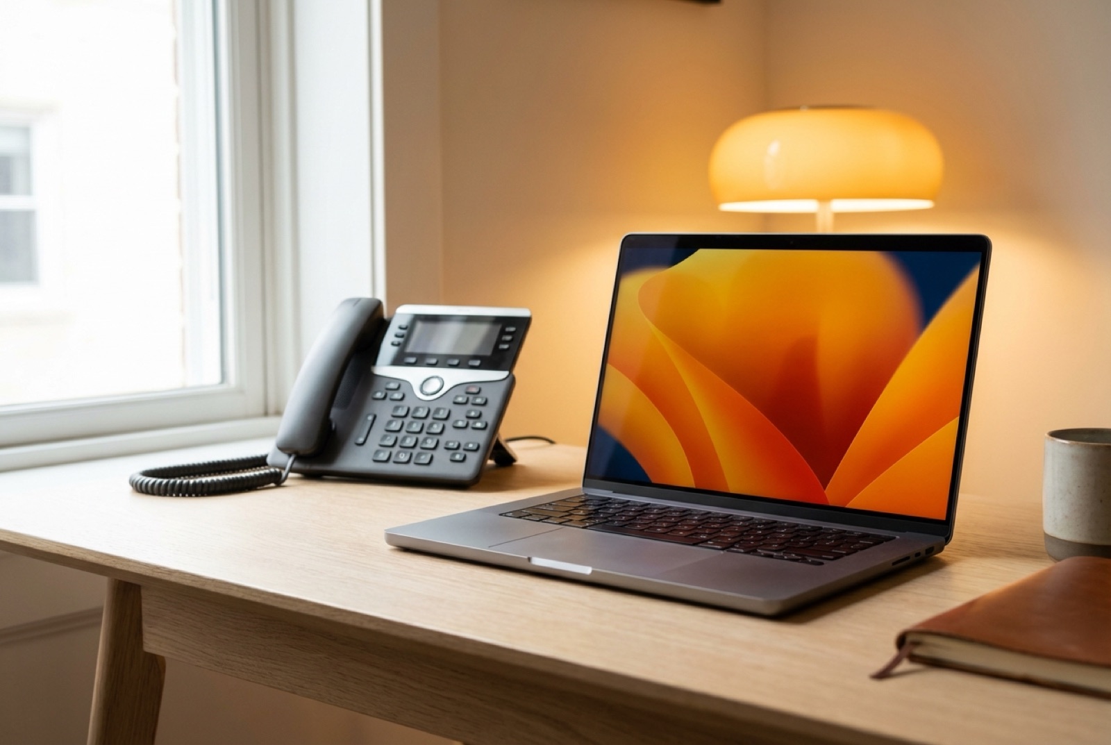 Telefon modern și dashboard analitic — comparație platforme voice AI România